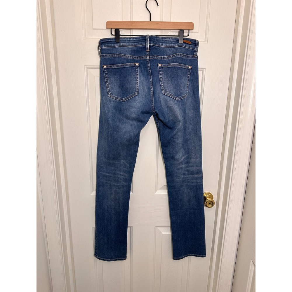 Pilcro and the Letterpress Parallel Straight Leg Jeans Medium Wash Blue Size 29 - Picture 3 of 4